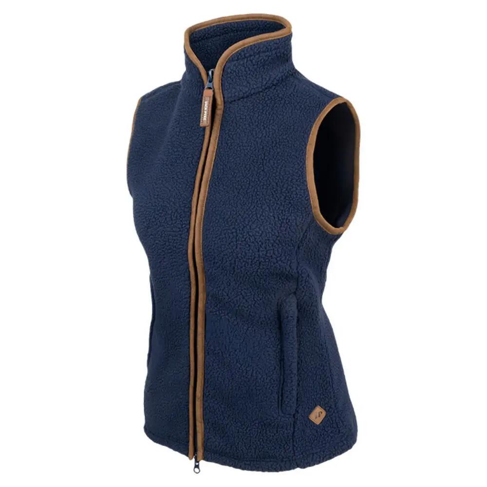 Gilet Lana Sherpa Donna Jack Pyke Blu Navy 4/6