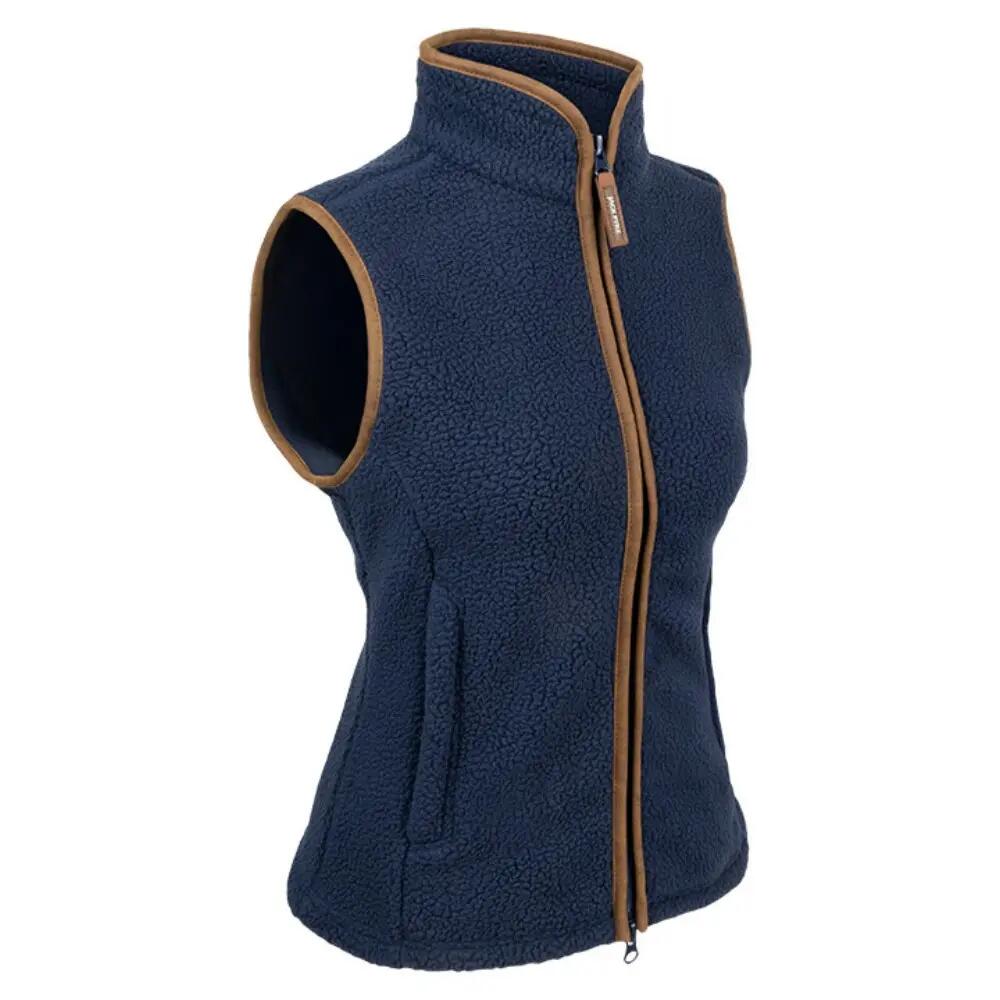 Gilet Lana Sherpa Donna Jack Pyke Blu Navy 3/6