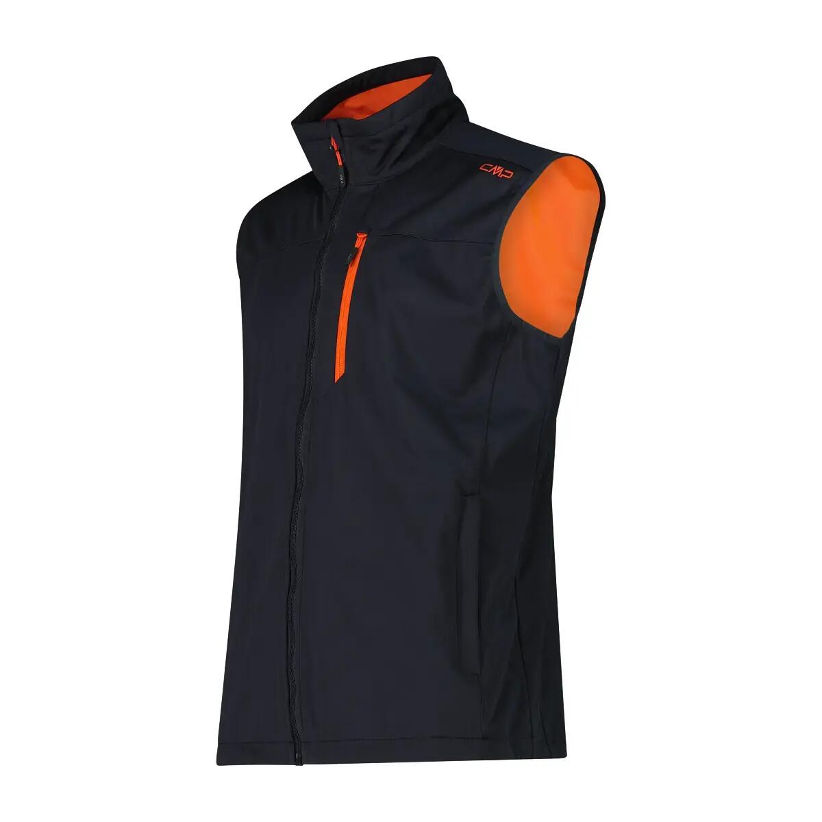 Man Vest 30A9317 52 grau2 - Farbe antracite-orange 3/3