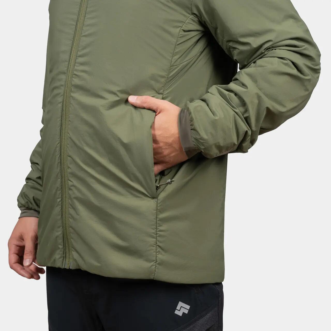 Kurtka męska merino przejściowa wiatrówka Alpinus Wanaka 5/8