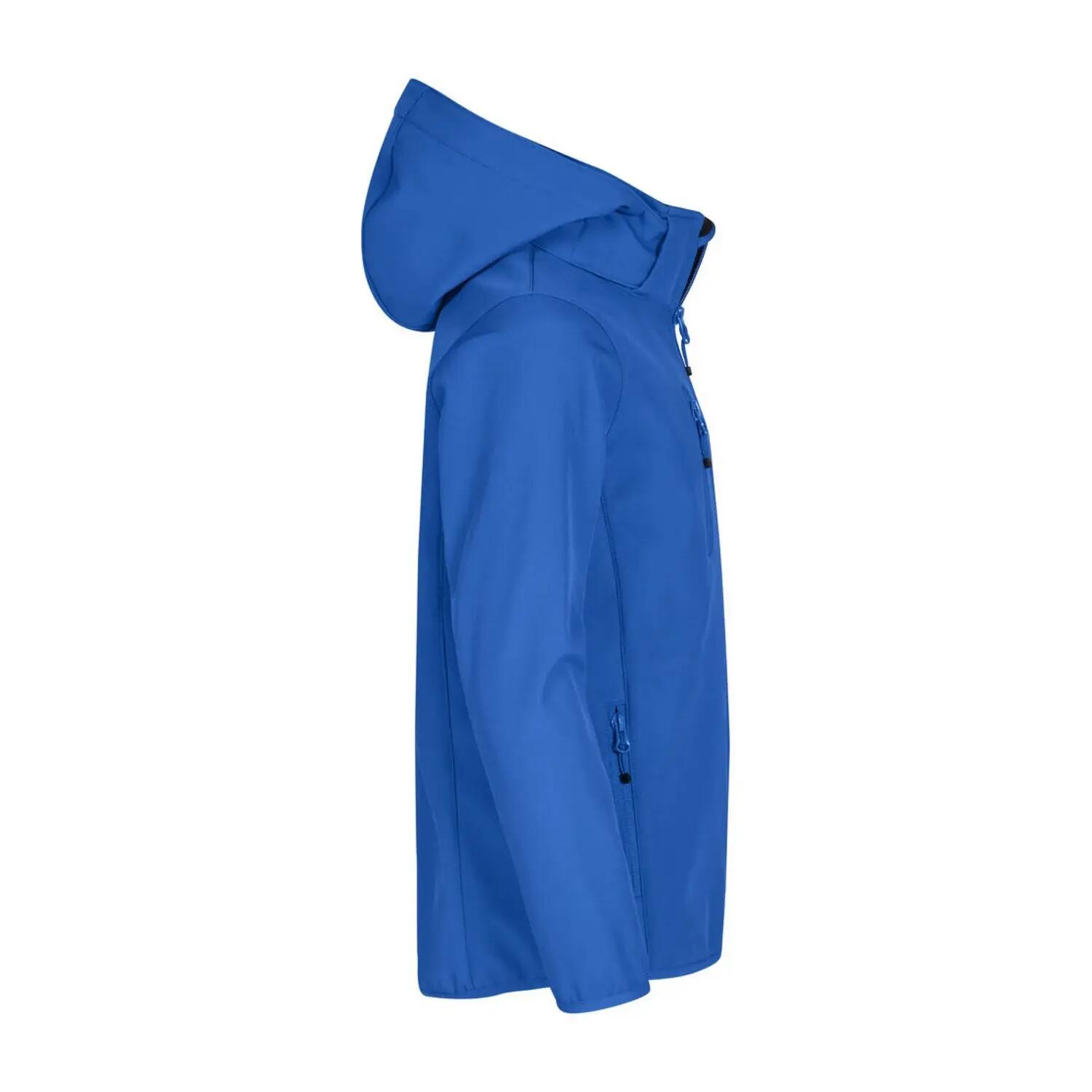 Veste Softshell CLASSIC Enfant (Bleu Roi) 4/4