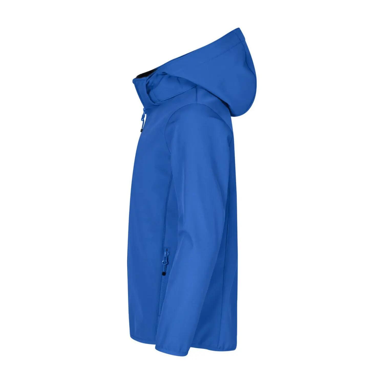 Veste Softshell CLASSIC Enfant (Bleu Roi) 3/4