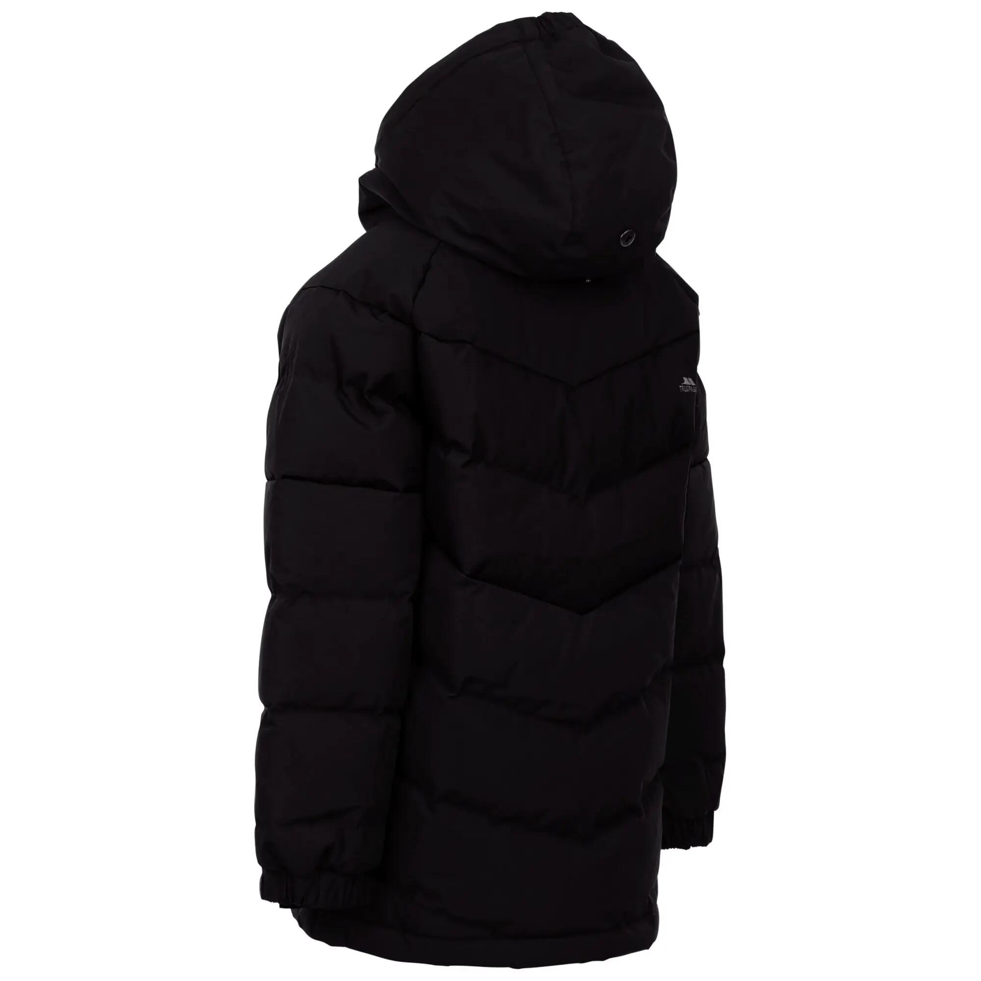 Childrens/Kids Aldery Padded Jacket (Black) 3/7