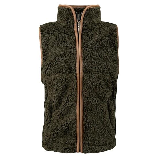 Veste Sans Manches Enfant (Olive Foncé)