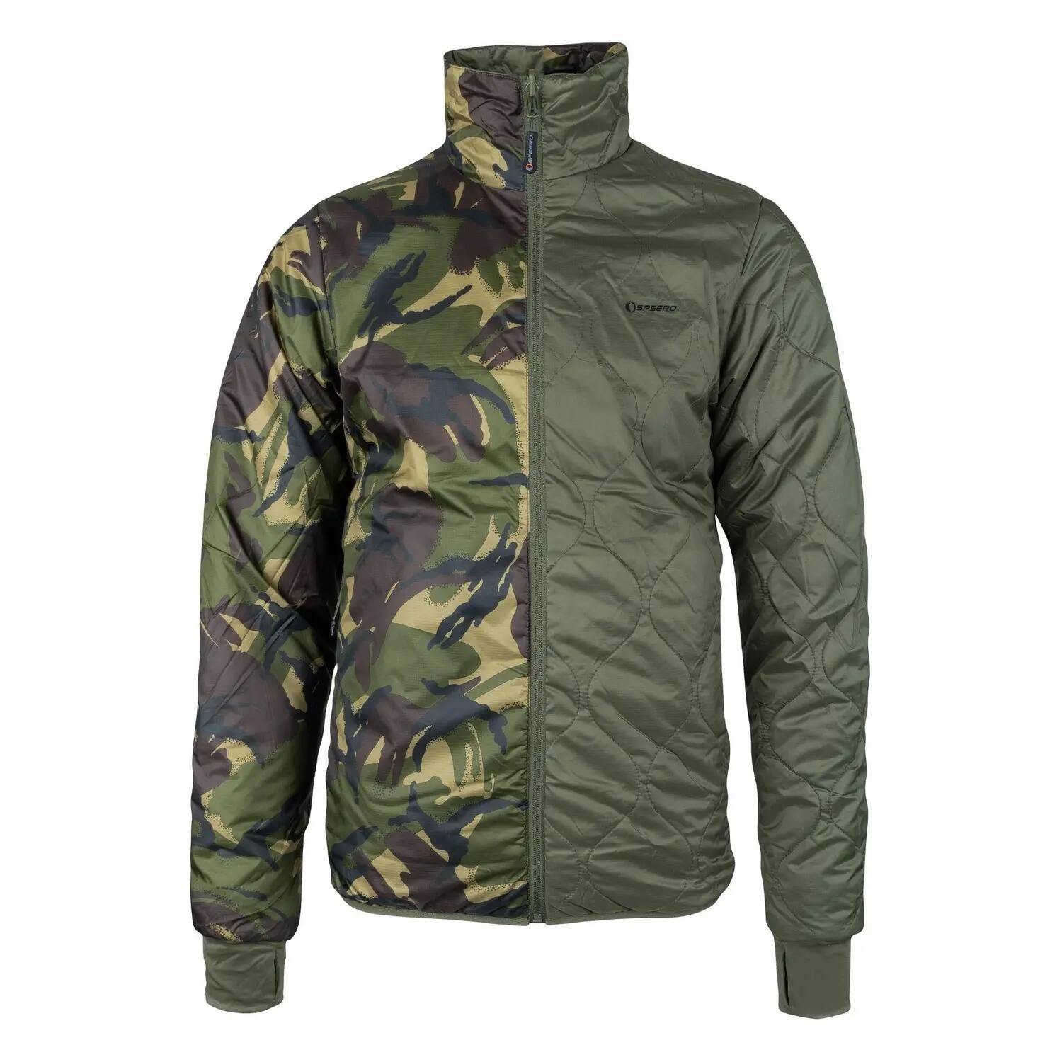 Mens Reversible Waterproof Jacket (Green/Brown/Cream) 4/4