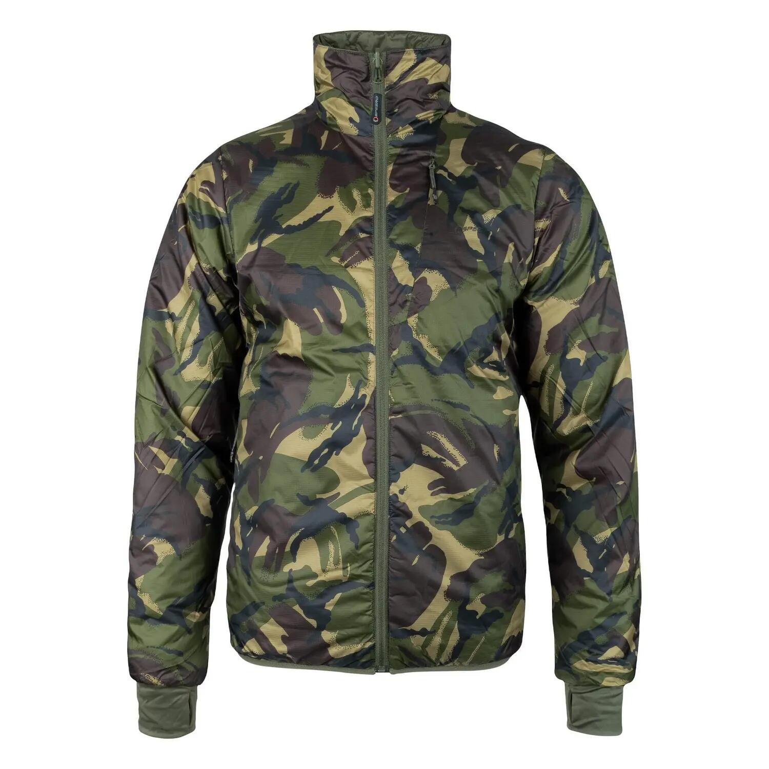 Mens Reversible Waterproof Jacket (Green/Brown/Cream) 3/4