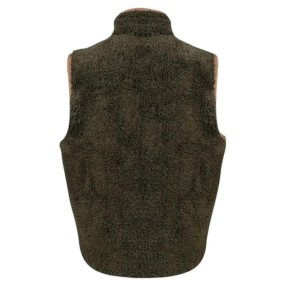Veste Sans Manches Enfant (Olive Foncé) 2/4