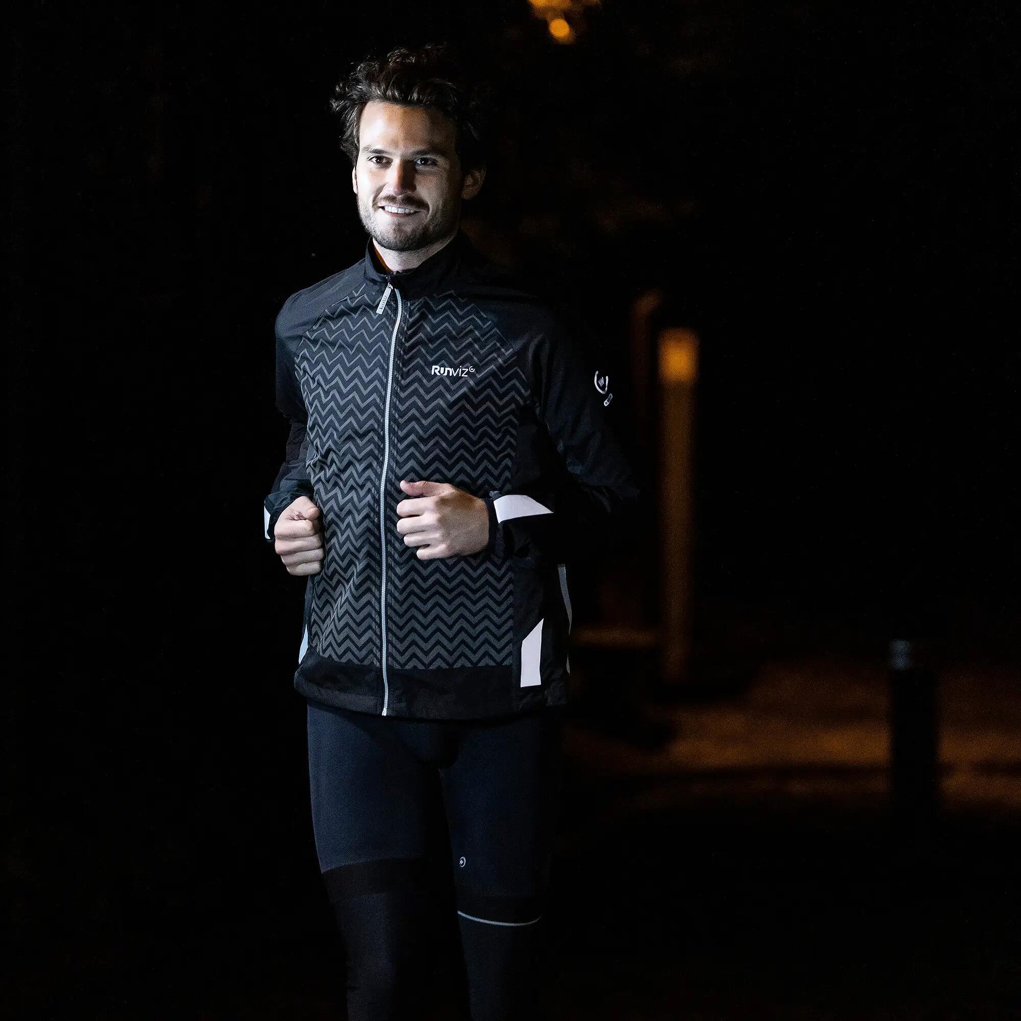 WOWOW - Veste Running Légère Haute Visibilité Coupe-Vent Déperlante 4/5