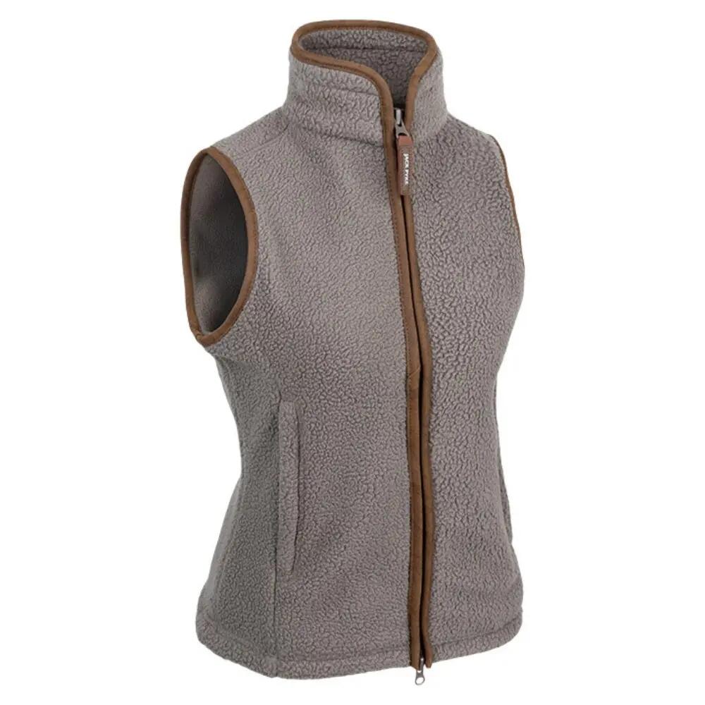 Gilet Lana Sherpa Donna Jack Pyke Shitake 3/5