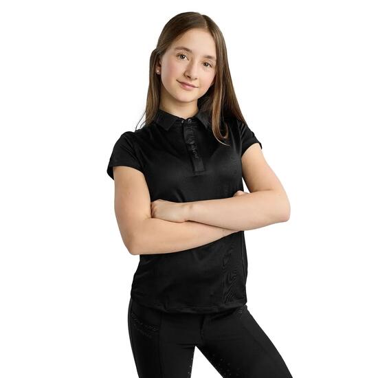 Polo d'équitation fille Montar Clubwear