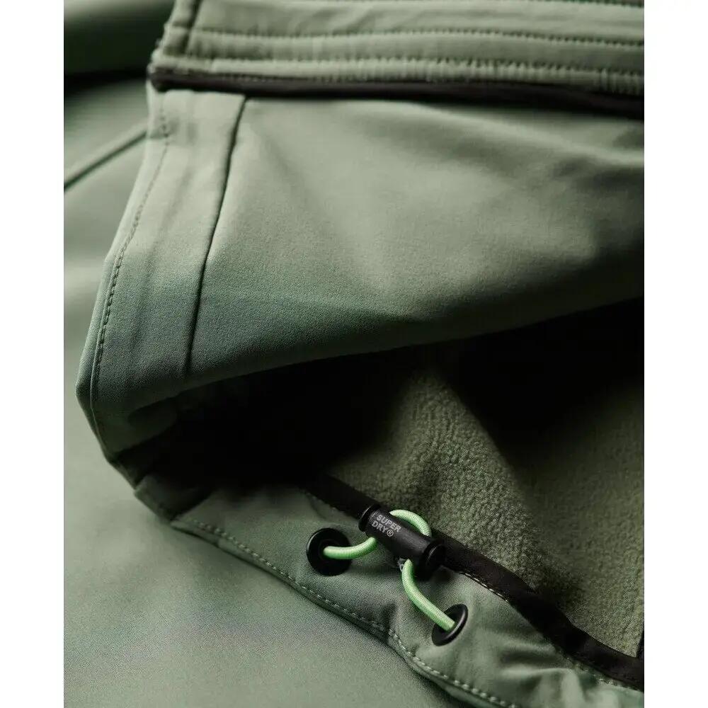 Wanderjacke mit Kapuze aus Softshell 7/7