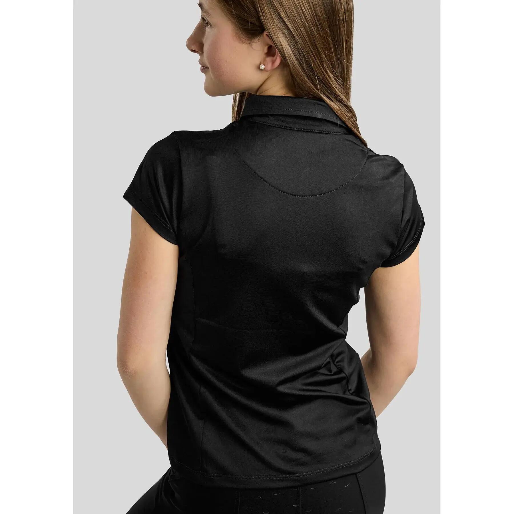 Polo d'équitation fille Montar Clubwear 4/4