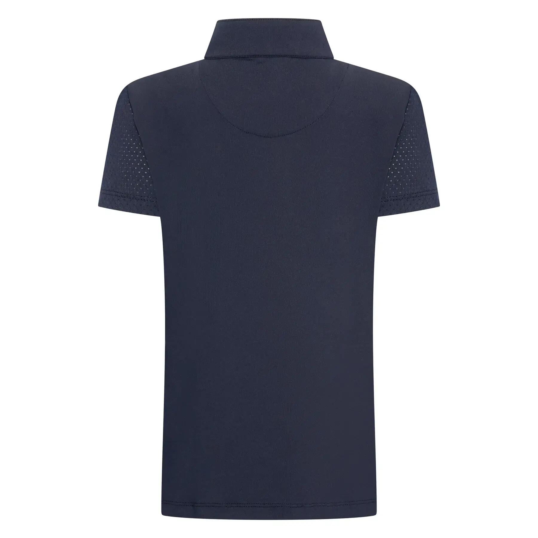 Mesh Rijpoloshirt Meisje Imperial Riding Jamy 2/2