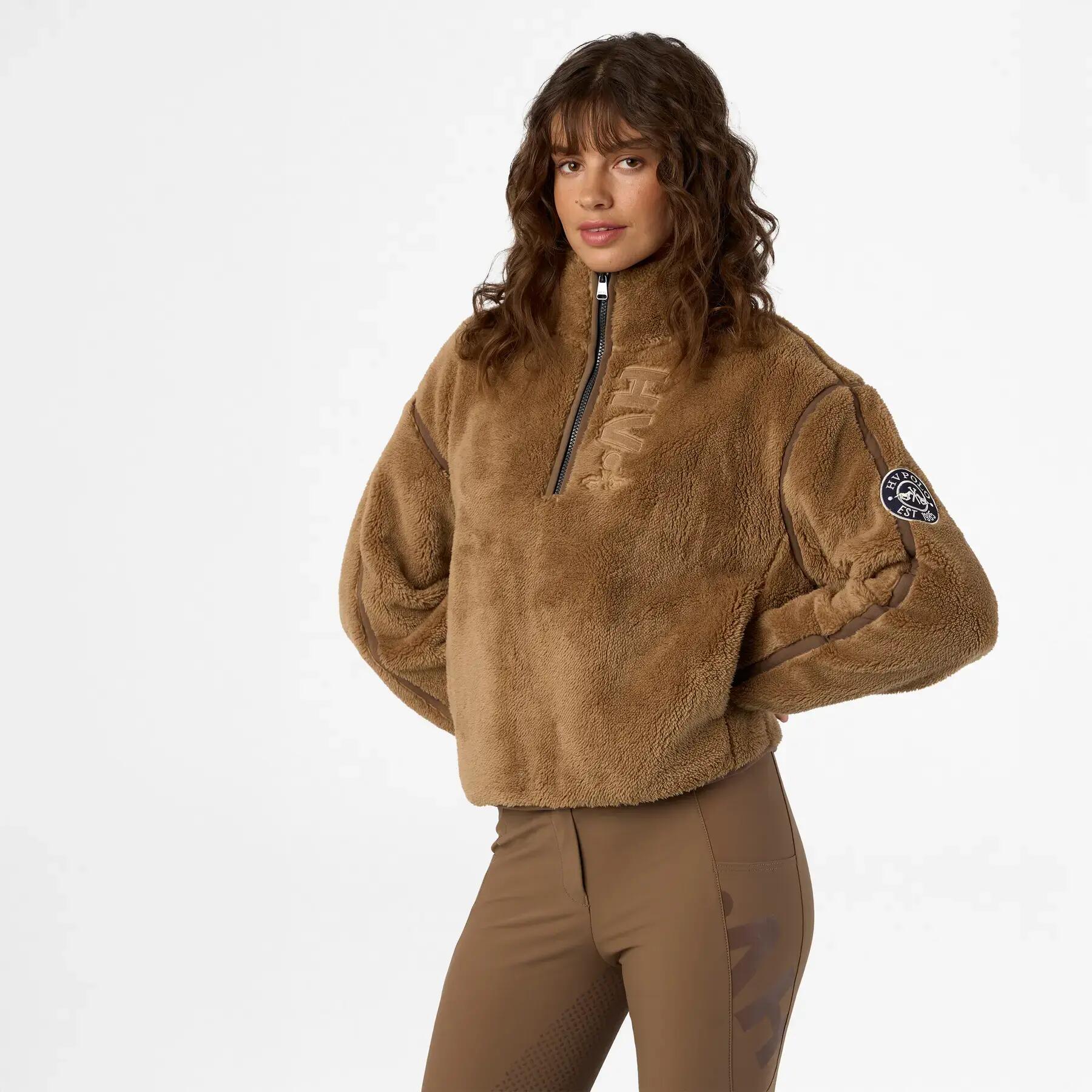 Polaire femme HV Polo Rosine 3/4