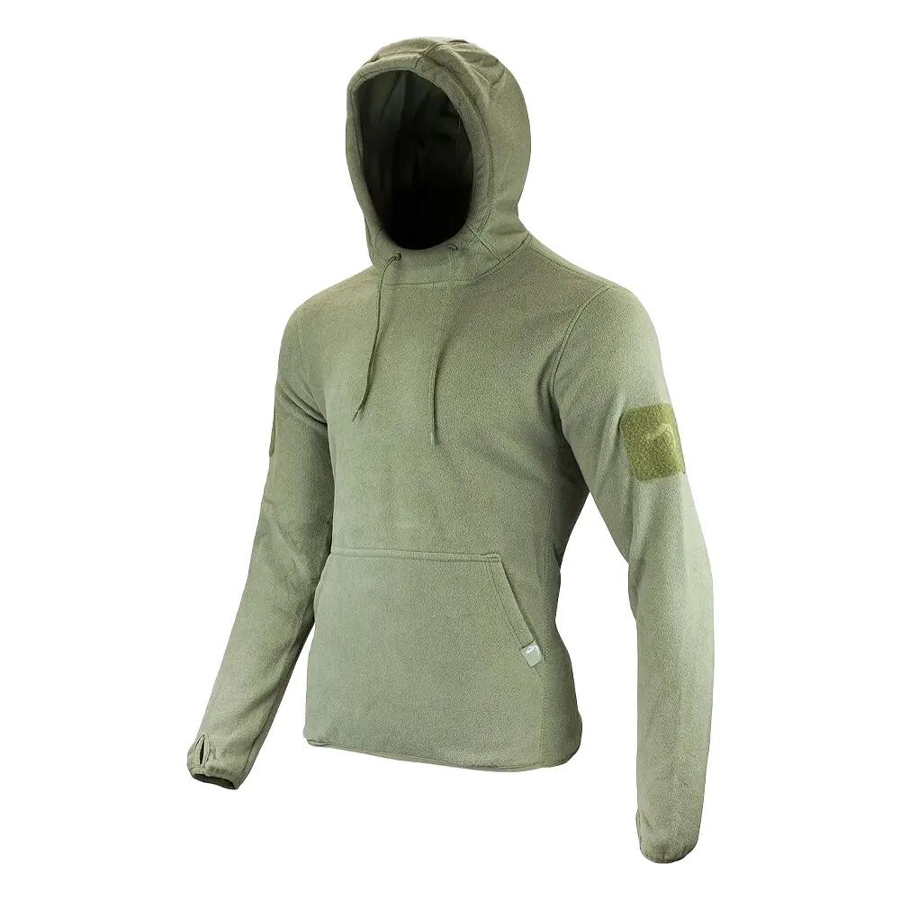 "Tactical" Kapuzenpullover für , Fleece Herren Grün 3/3