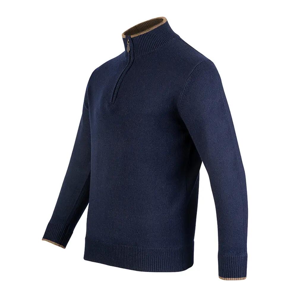 Pull ASHCOMBE Homme (Bleu Marine) 4/4