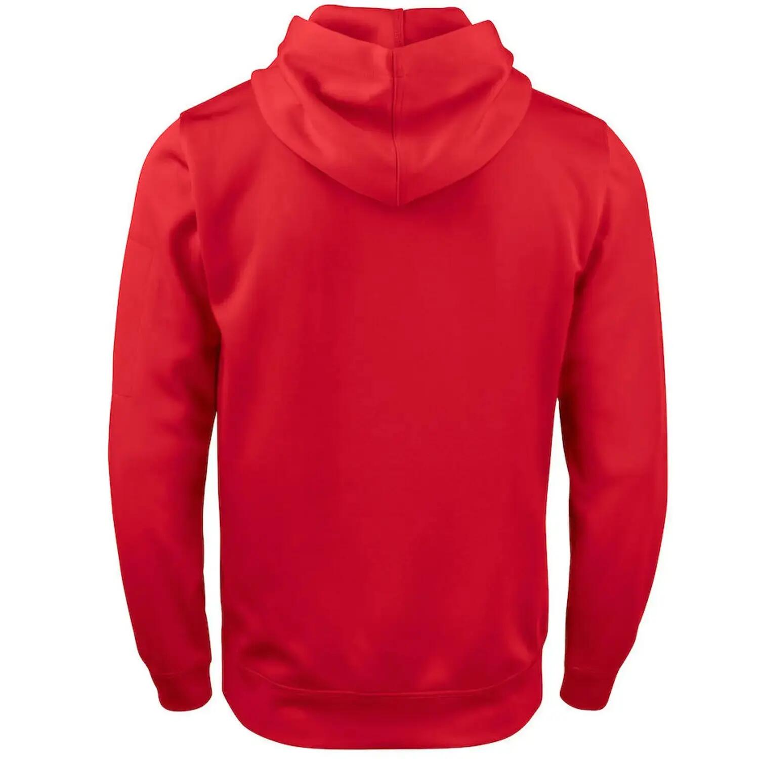 Sweat À Capuche BASIC ACTIVE Adulte (Rouge) 2/4