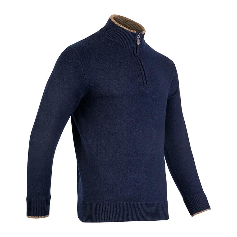 Pull ASHCOMBE Homme (Bleu Marine) 3/4