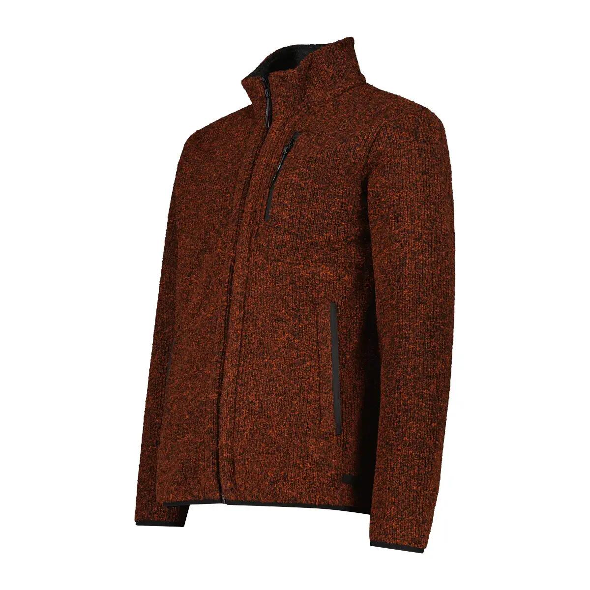 Polaire chinée en polyester recyclé CMP 2/3