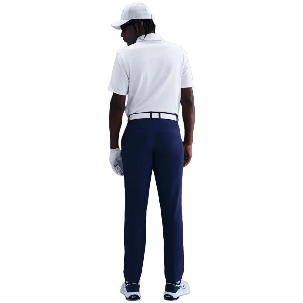DriFITpoloshirt voor heren (Wit, Zwart) 3/4