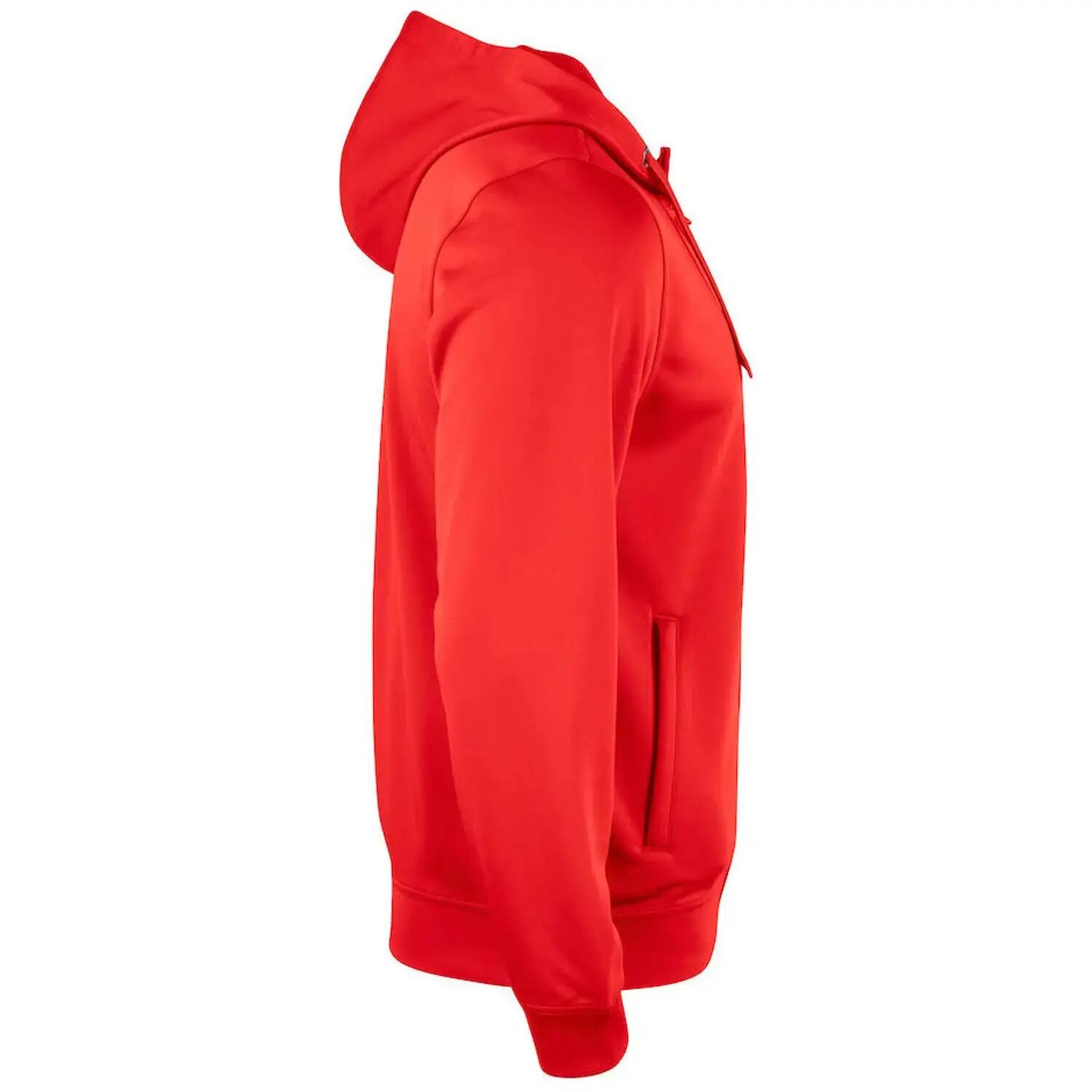 Veste À Capuche BASIC ACTIVE Homme (Rouge) 4/4