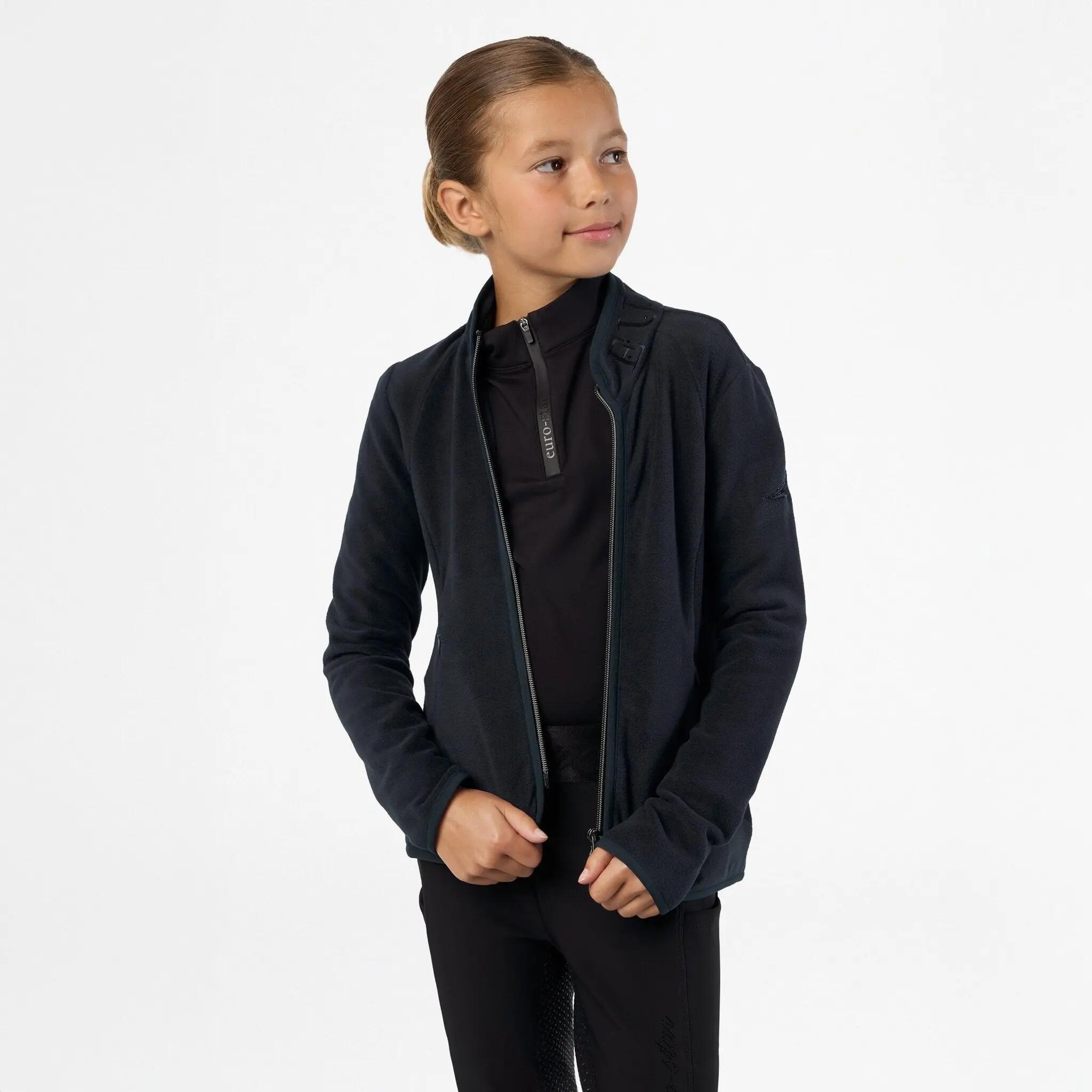 Euro-star Sophia Kids Fleecevest Blauw - 2/2