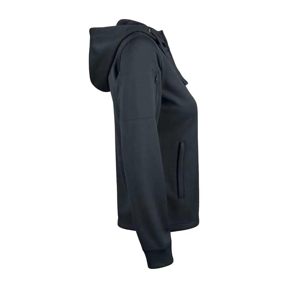Veste À Capuche BASIC Femme (Noir) 4/4