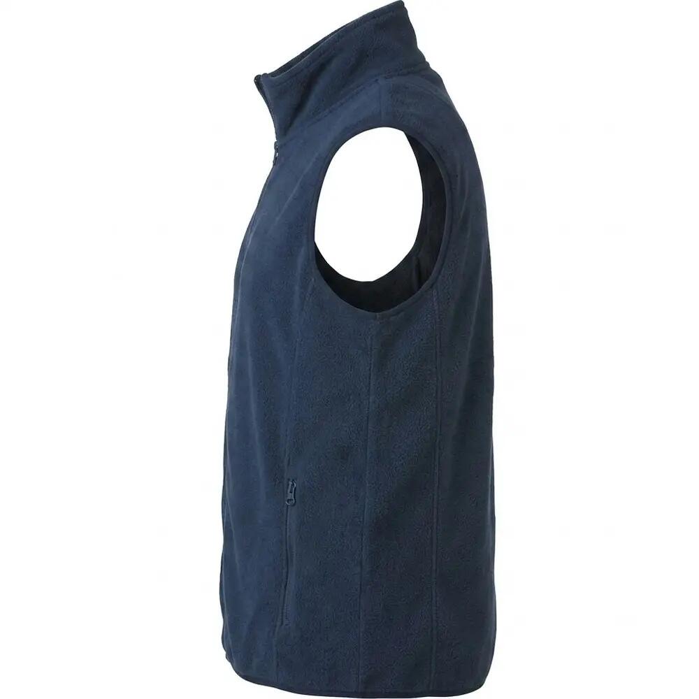 Veste Sans Manches BASIC Homme (Bleu Marine Foncé) 3/4