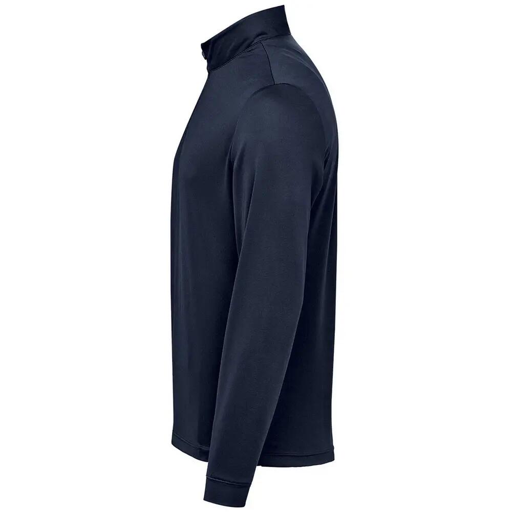 Mens Monterey Quarter Zip Jumper (Navy) 3/3