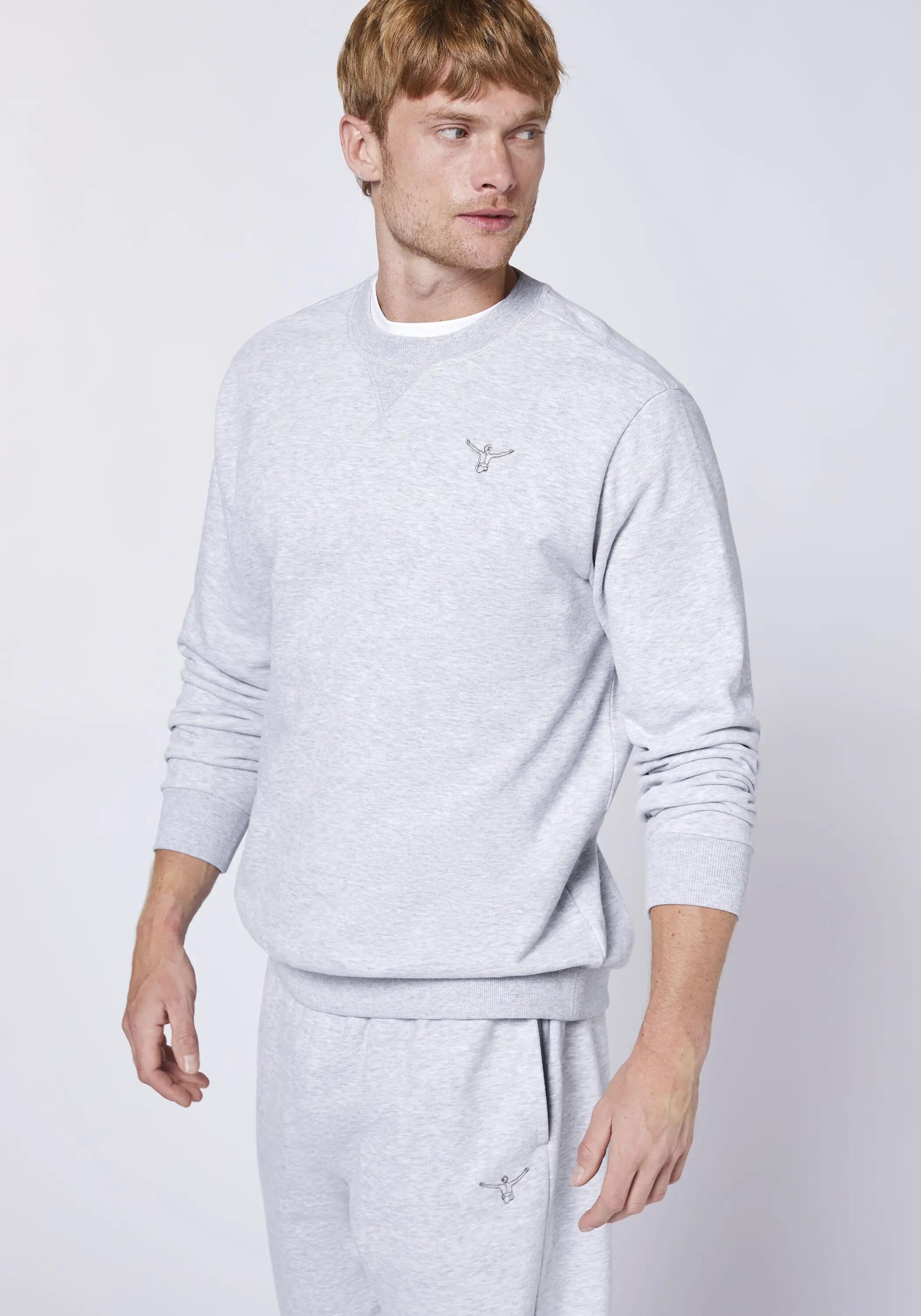 Sweatshirt mit tonalem Logo 6/7
