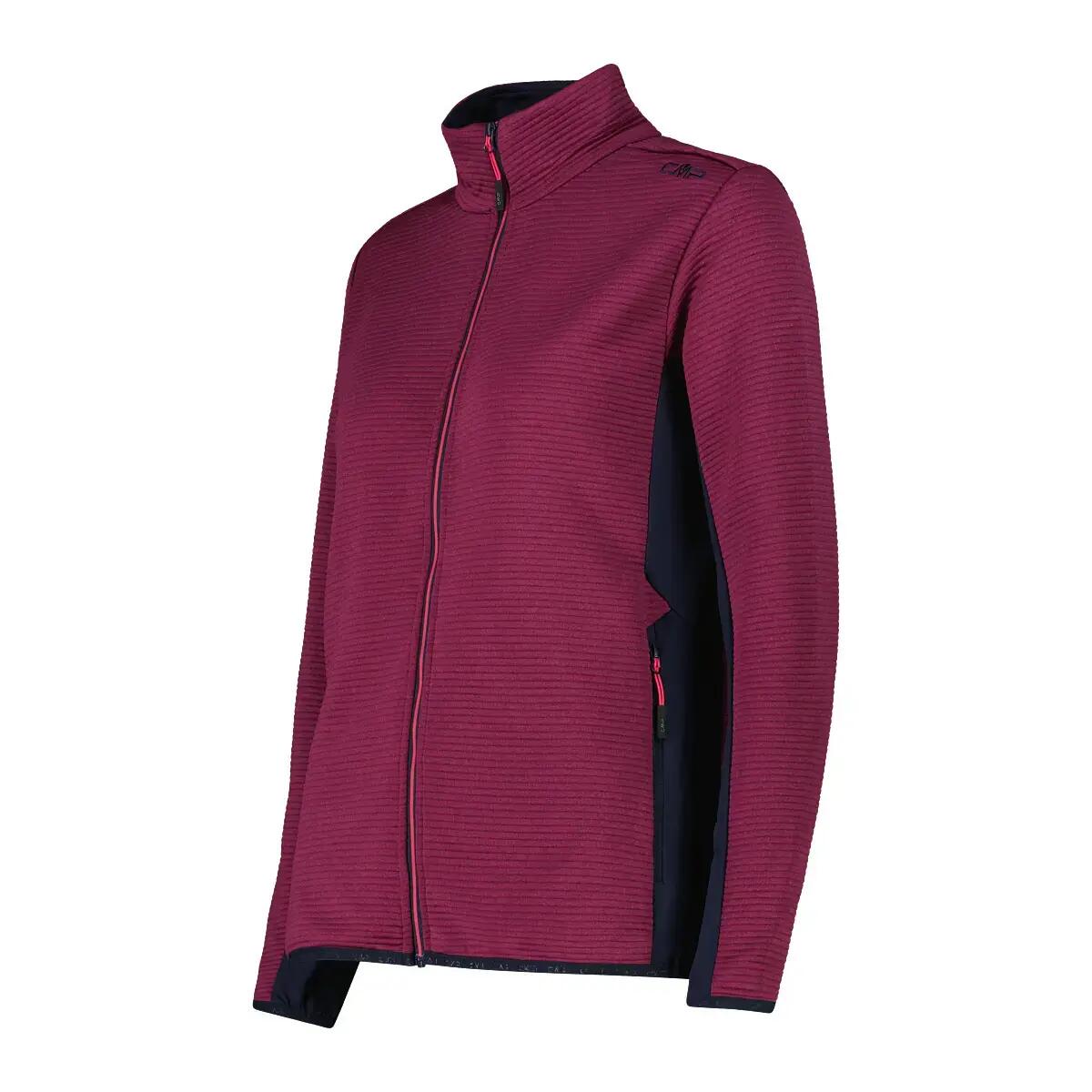 Polaire avec tricot tubulaire en relief femme CMP Unlimitech 3/3