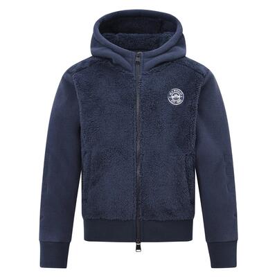 Kinder fleece met capuchon hv polo royce