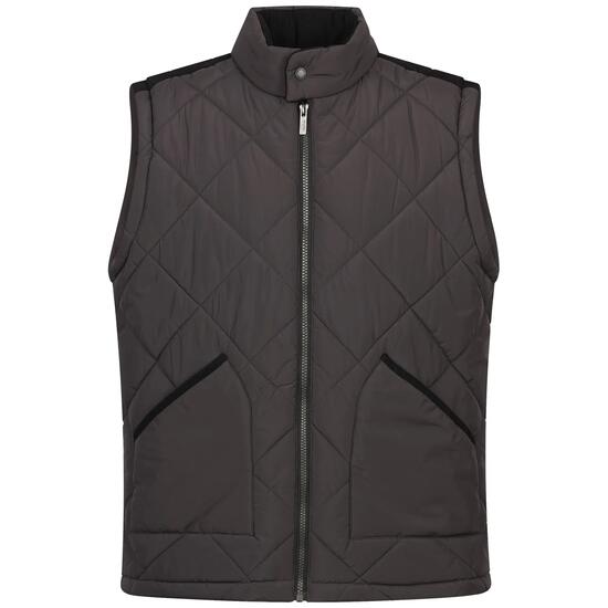 Veste Sans Manches PLATO Homme (Gris Foncé)