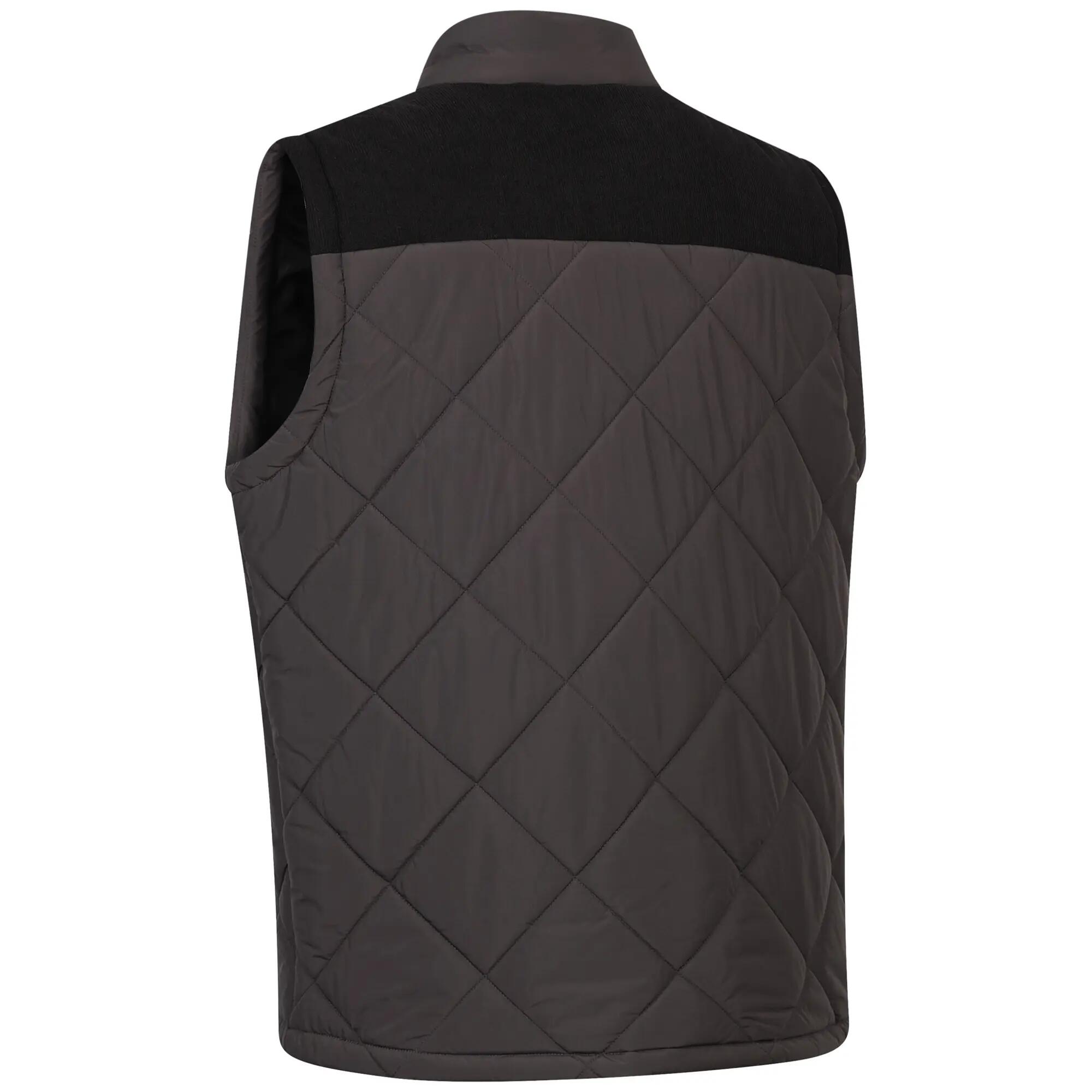 Veste Sans Manches PLATO Homme (Gris Foncé) 2/3