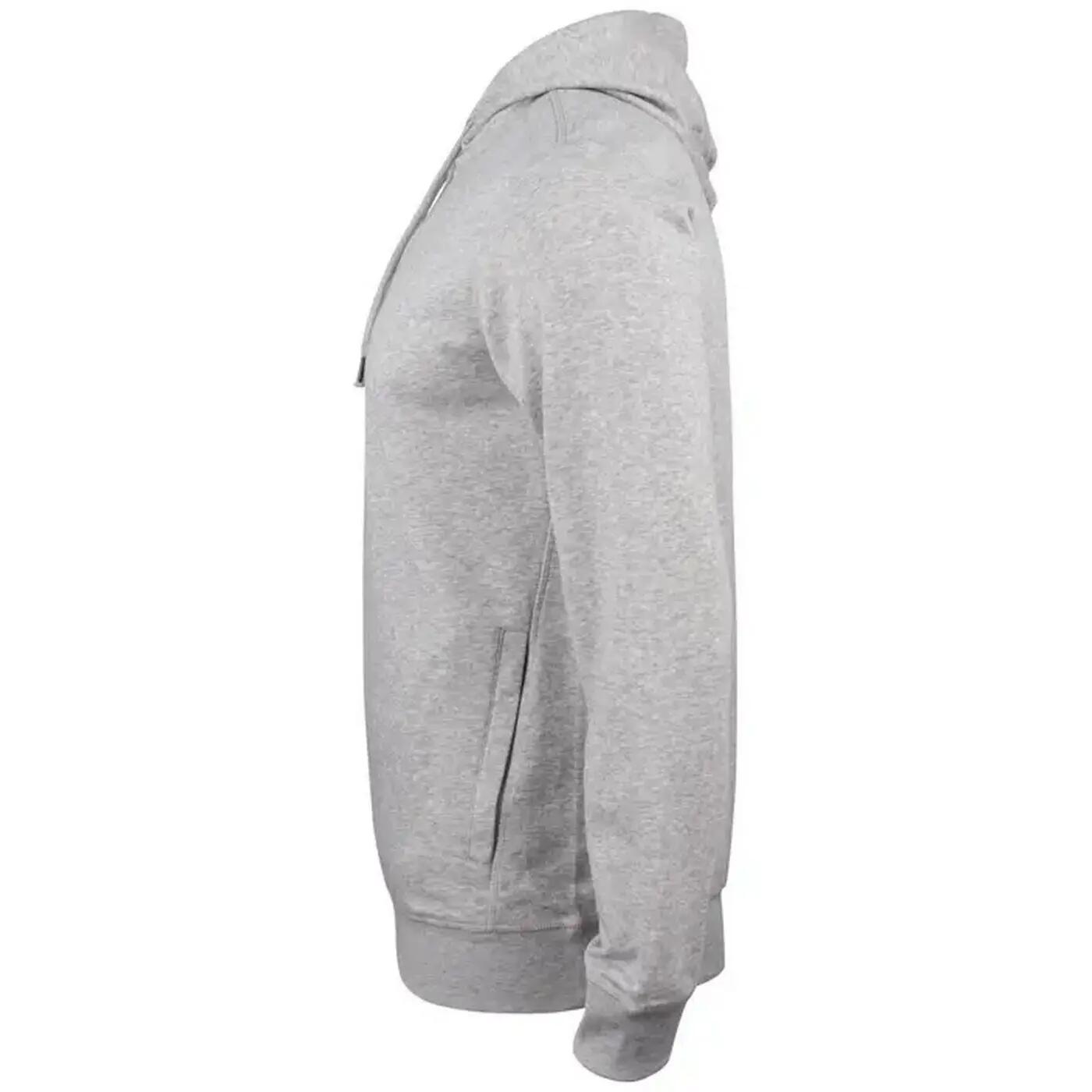 Sweat À Capuche PREMIUM Homme (Gris Chiné) 3/4