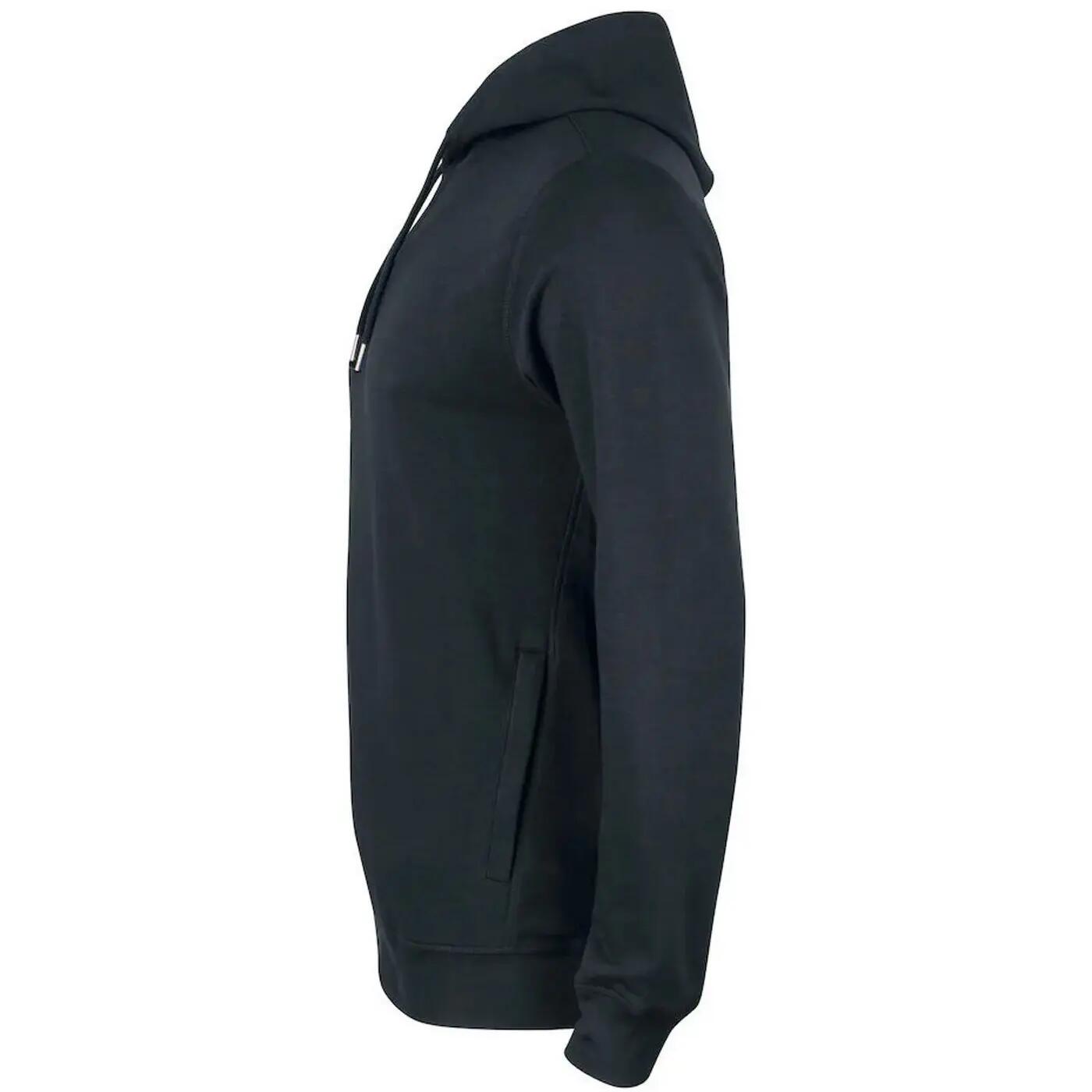 Sweat À Capuche PREMIUM Homme (Noir) 3/4