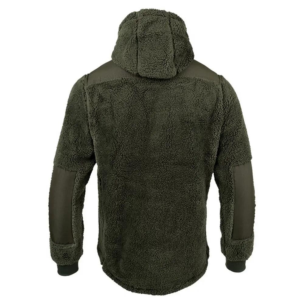 "Gen 2" Kapuzenpullover für , Langfaseriges Vlies Herren Dunkel-Olive 2/6
