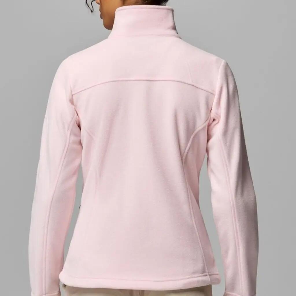 Sweat-shirt Columbia Modèle Fast Trek Ii Jacket Couleur Rose 3/5