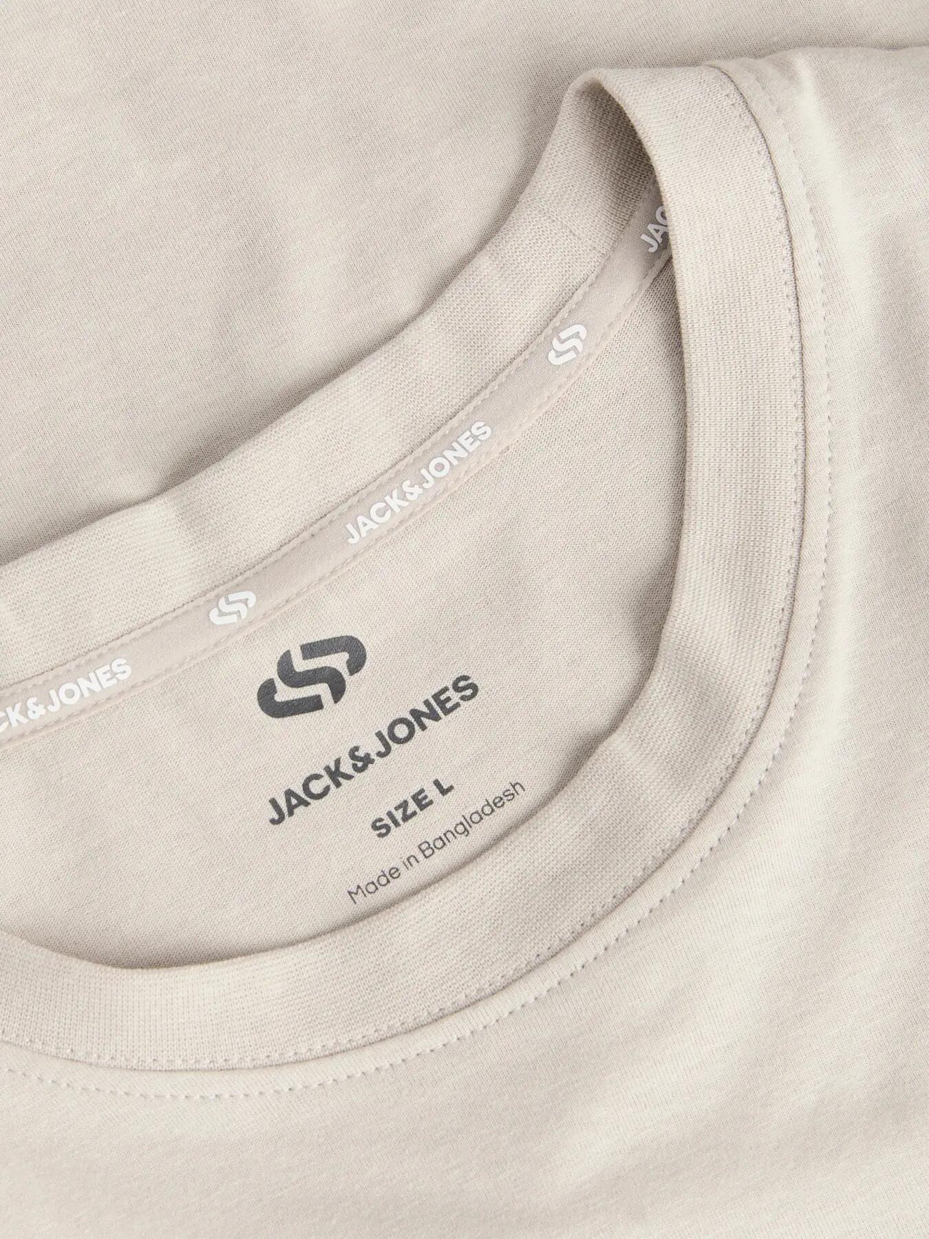 Uomo Sci T-shirt Cotone Bio e Girocollo Tignes B-36 3 Black-Bright Whi-Dove 4/4