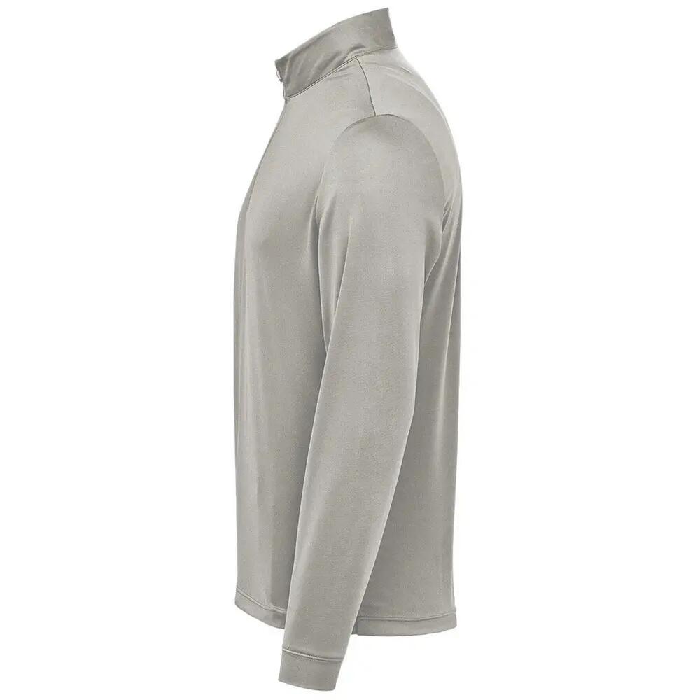 "Monterey" Pullover für , mit kurzem Reißverschluss Herren Stahlgrau 3/3