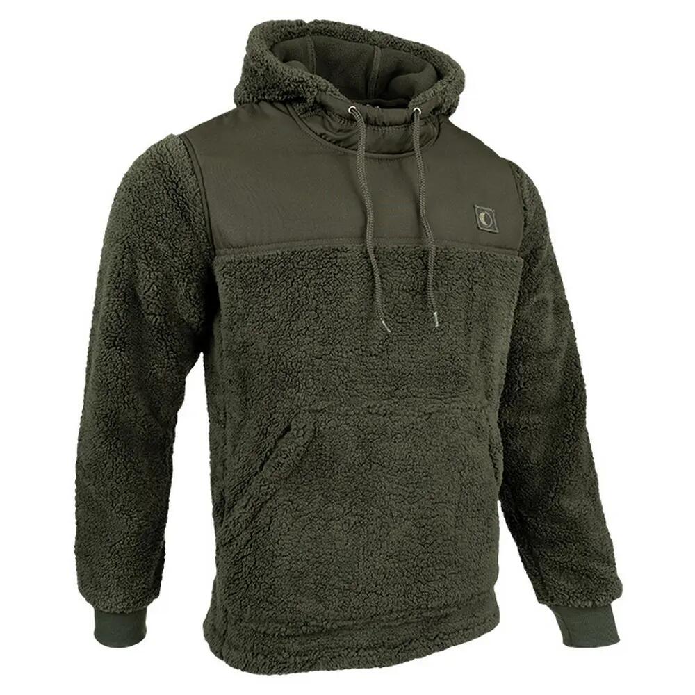 "Gen 2" Kapuzenpullover für , Langfaseriges Vlies Herren Dunkel-Olive 4/6