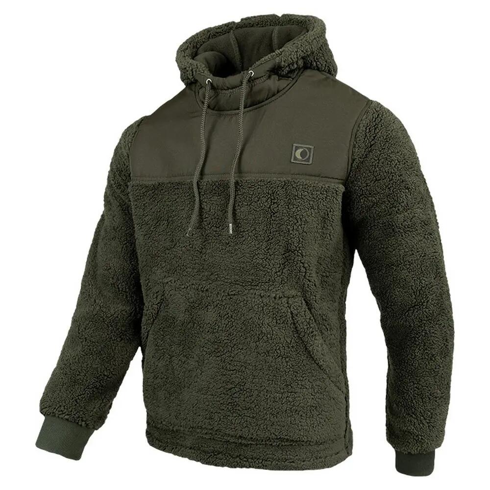 "Gen 2" Kapuzenpullover für , Langfaseriges Vlies Herren Dunkel-Olive 3/6