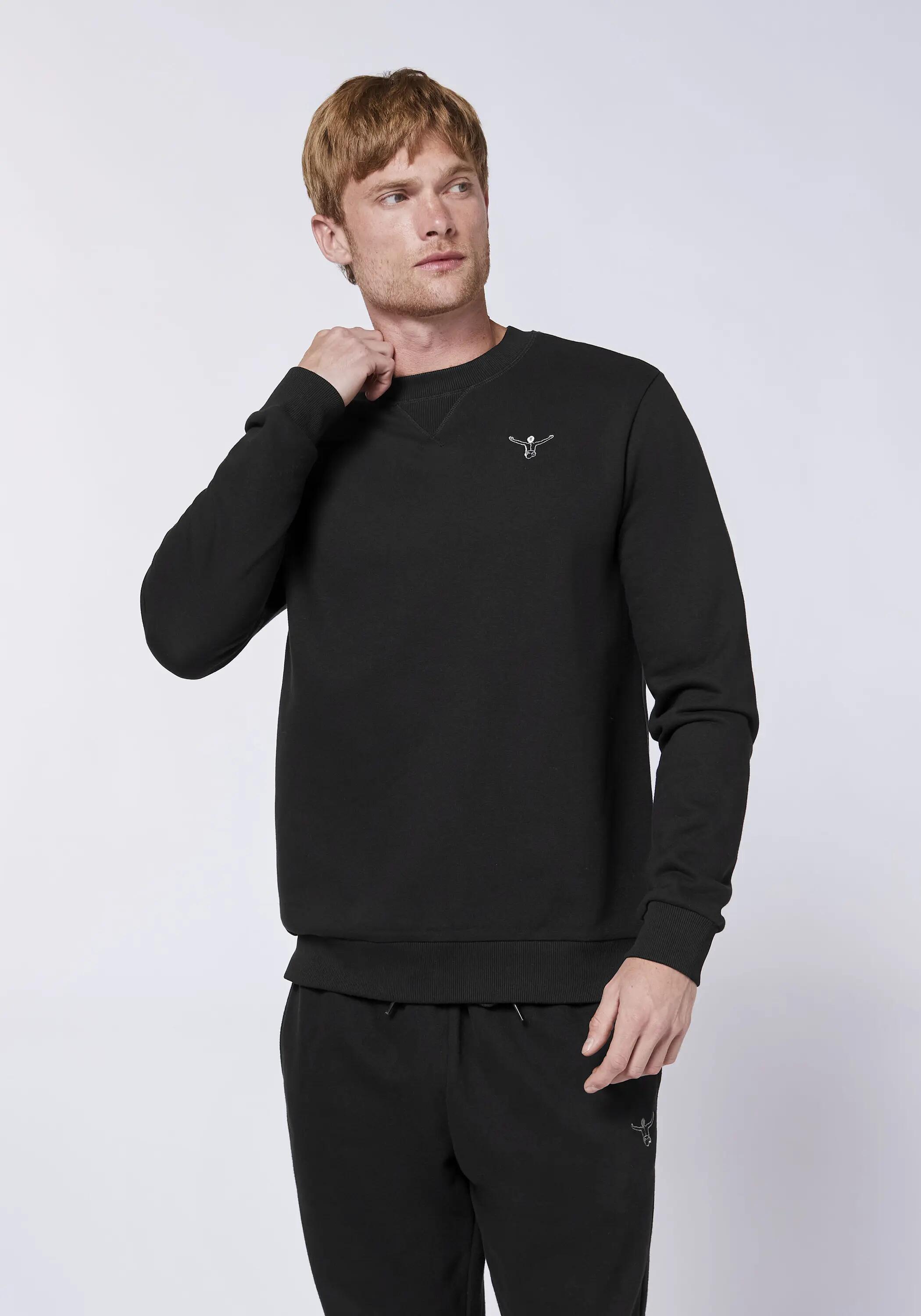 Sweatshirt mit tonalem Logo 3/7