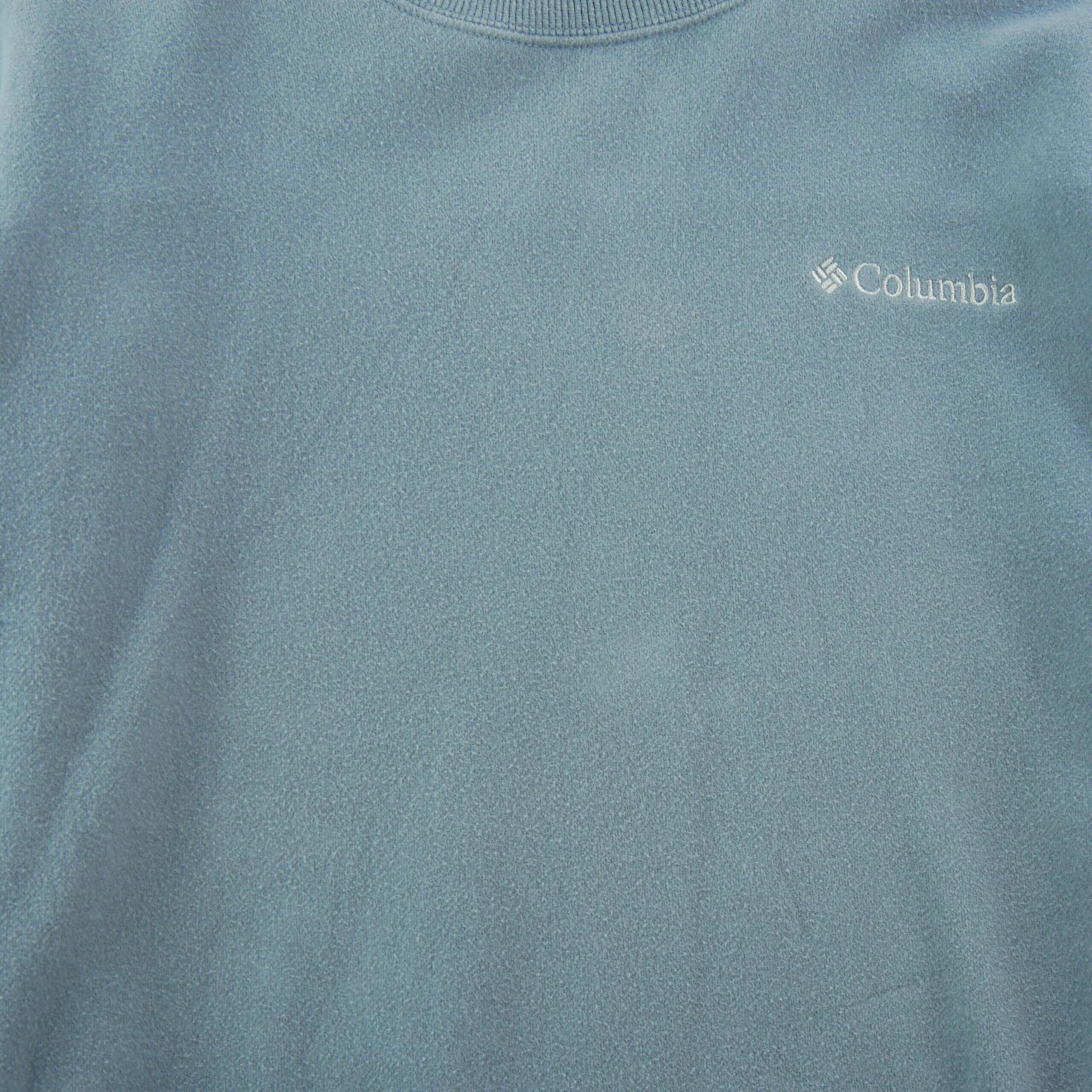 Second life - Bluza męska z haftowanym logo i okrągłym kołnierzem - Stan dobry 3/11