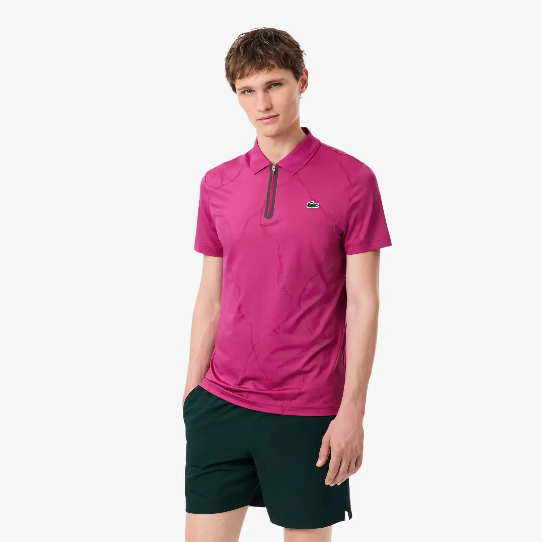 Polo Lacoste Ultra Dry Jacquard 4/5