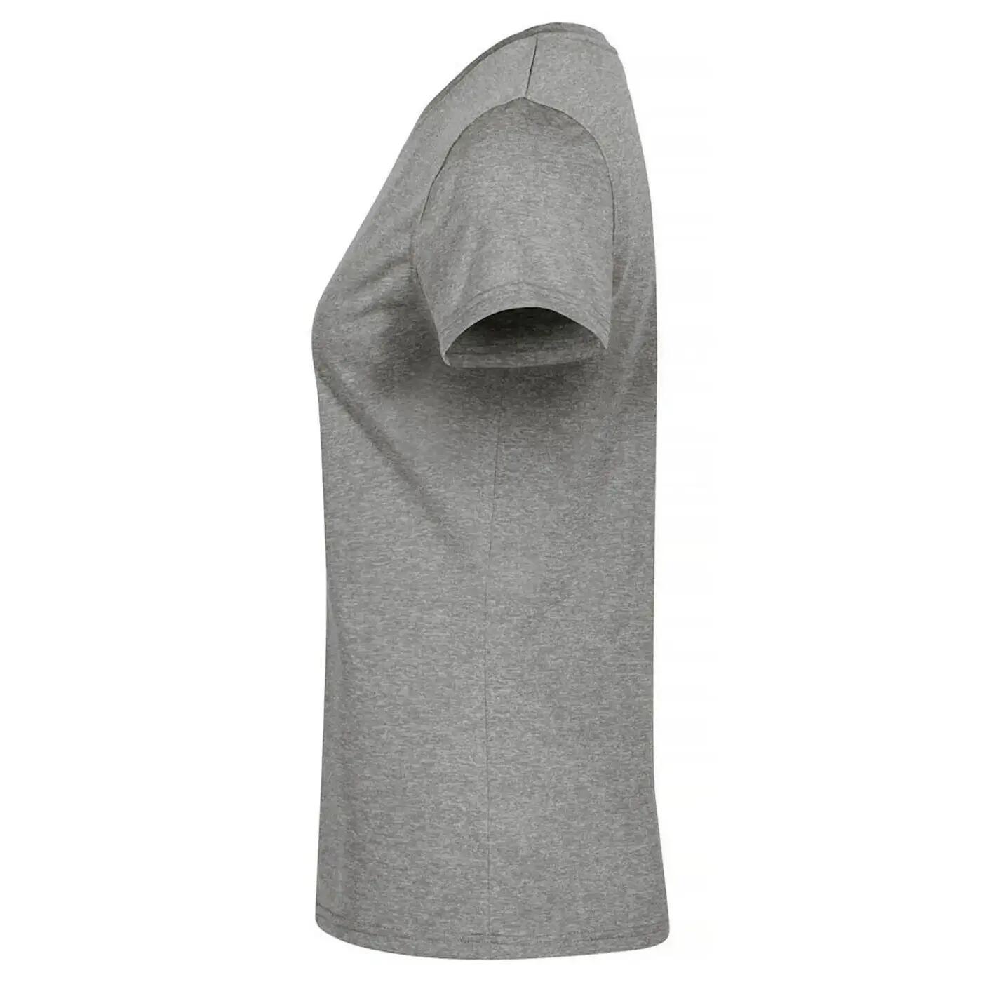 Tshirt BASIC ACTIVE Femme (Gris Chiné) 3/4