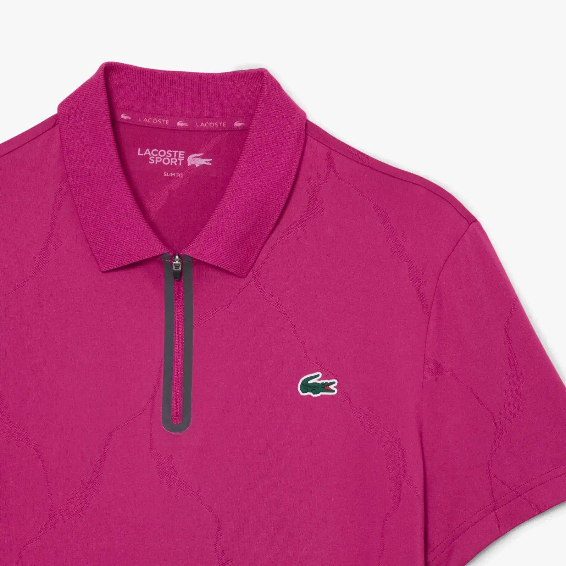 Polo Lacoste Ultra Dry Jacquard 2/5