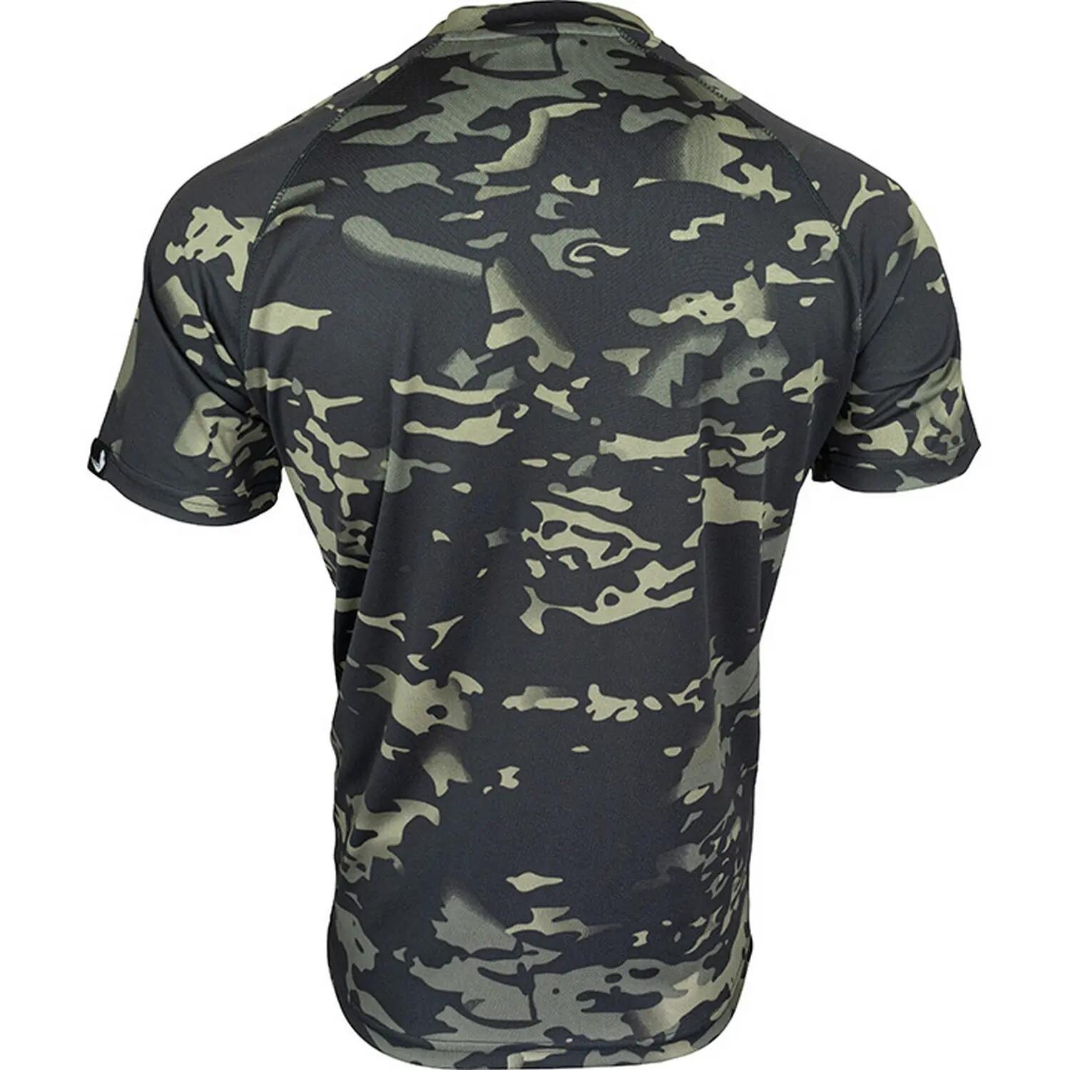 "Tactical" TShirt für , Netzmaterial Herren Schwarz 2/4