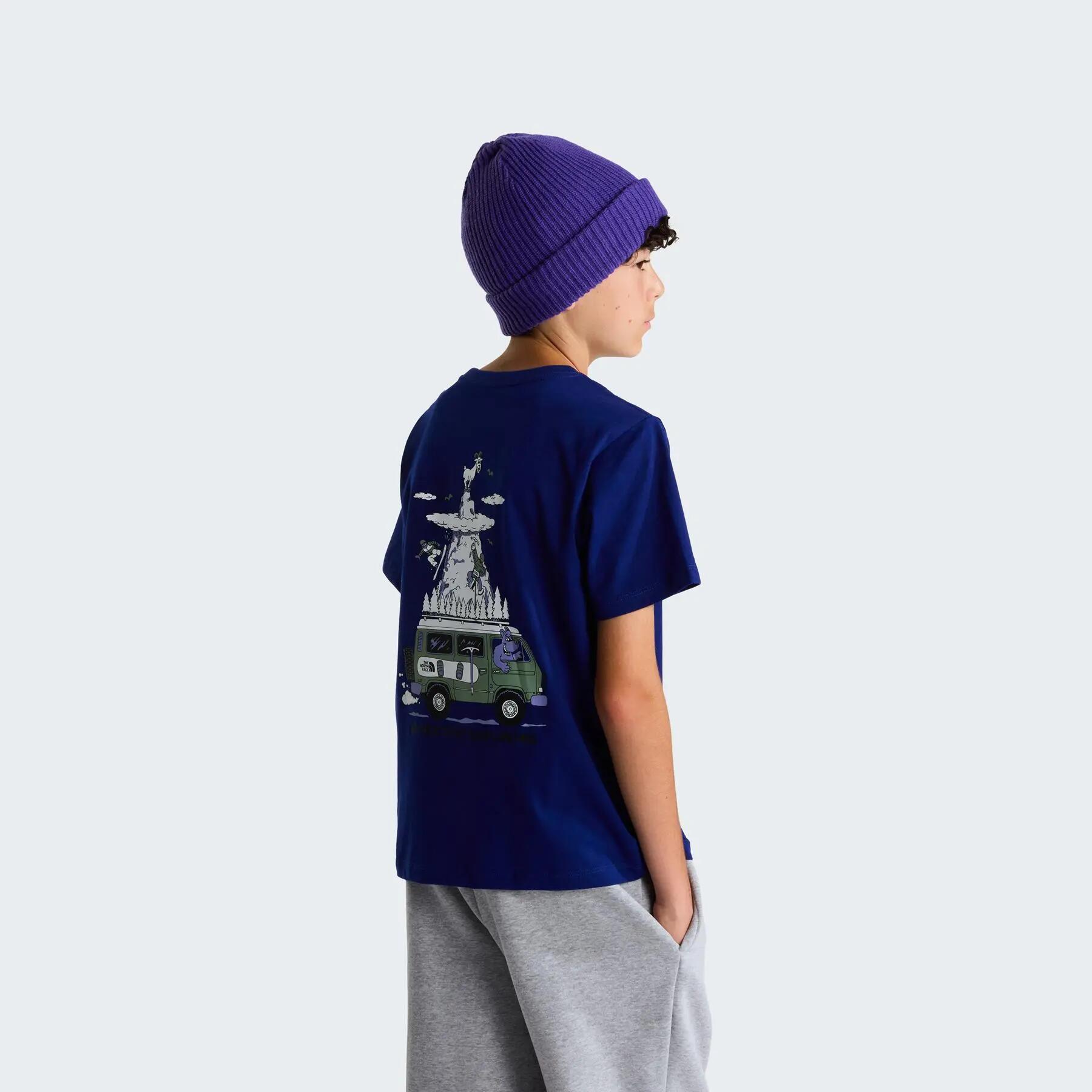 T-shirt de sport extérieur pour garçons THE NORTH FACE 4/5