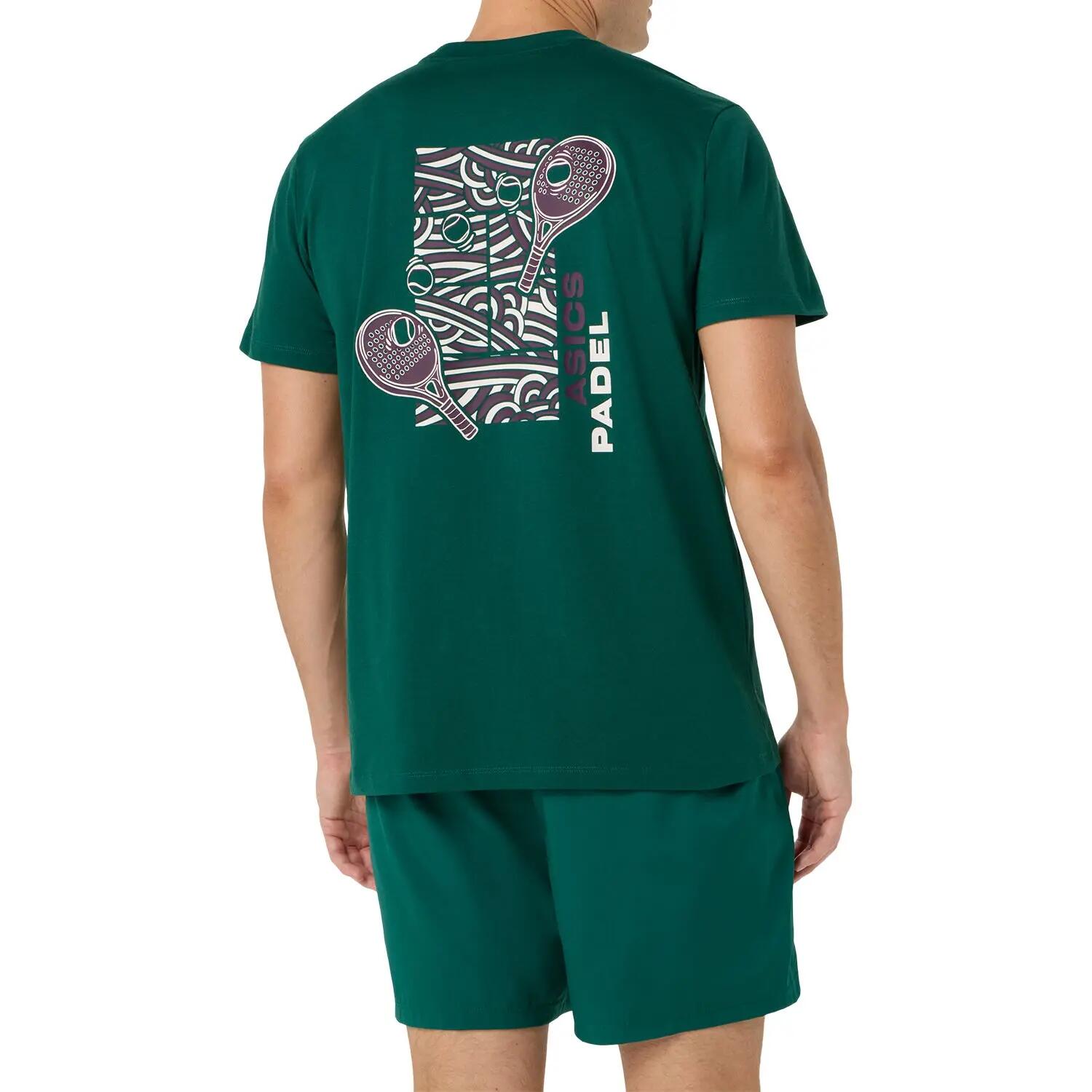 Camiseta Asics Padel Court Graphic Ss Top 2/3